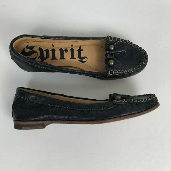 Lucchese Boot Co Leather Moccasins Loafer - Picture 2 of 12